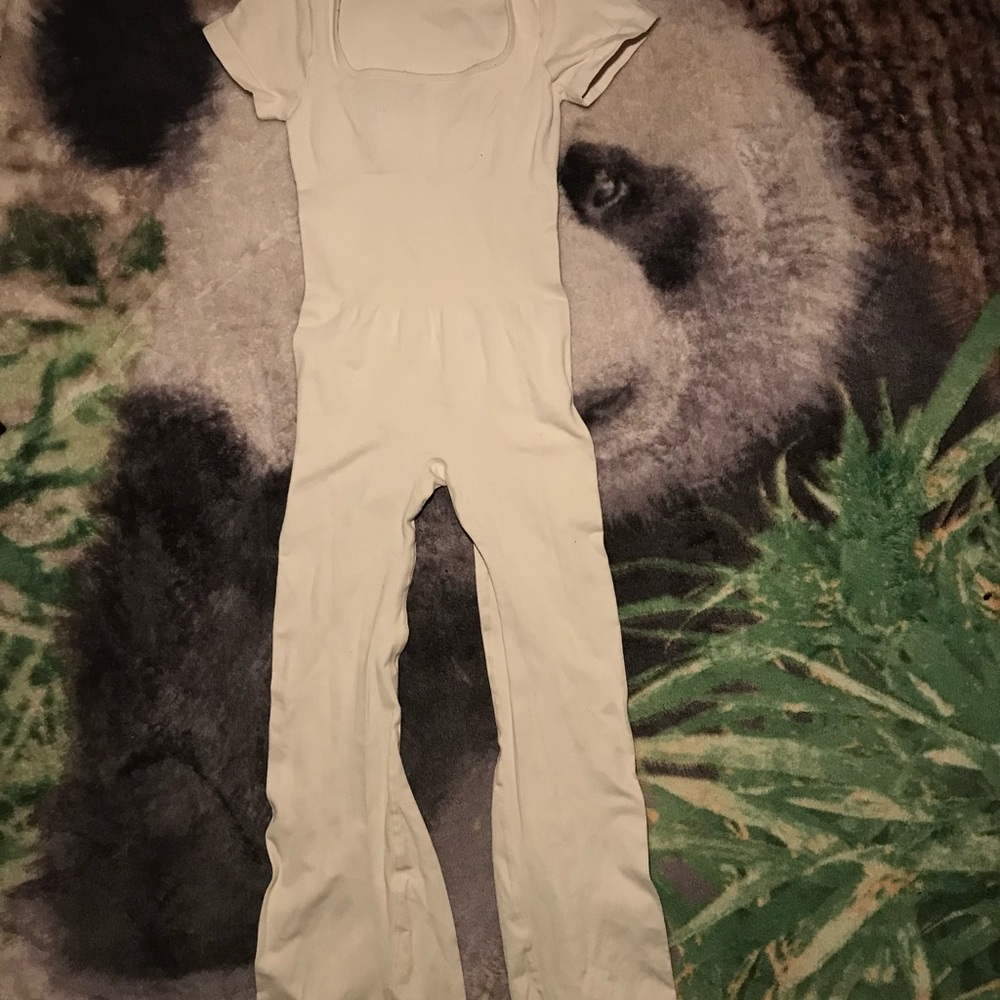 Chic Cream Jumpsuit